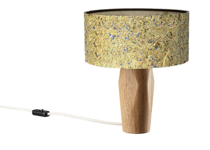 LeuchtNatur Tischleuchte/Nachttischlampe Eiche Pura Nachttischlampe Kornblume