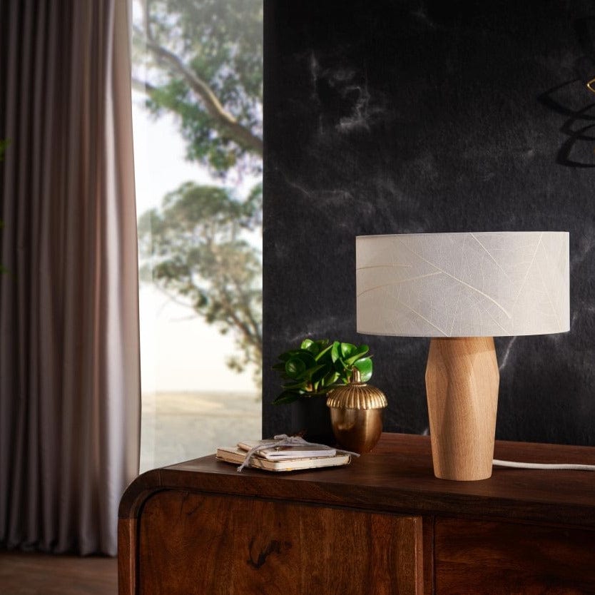 LeuchtNatur Tischleuchte/Nachttischlampe Pura Nachttischlampe Blätter