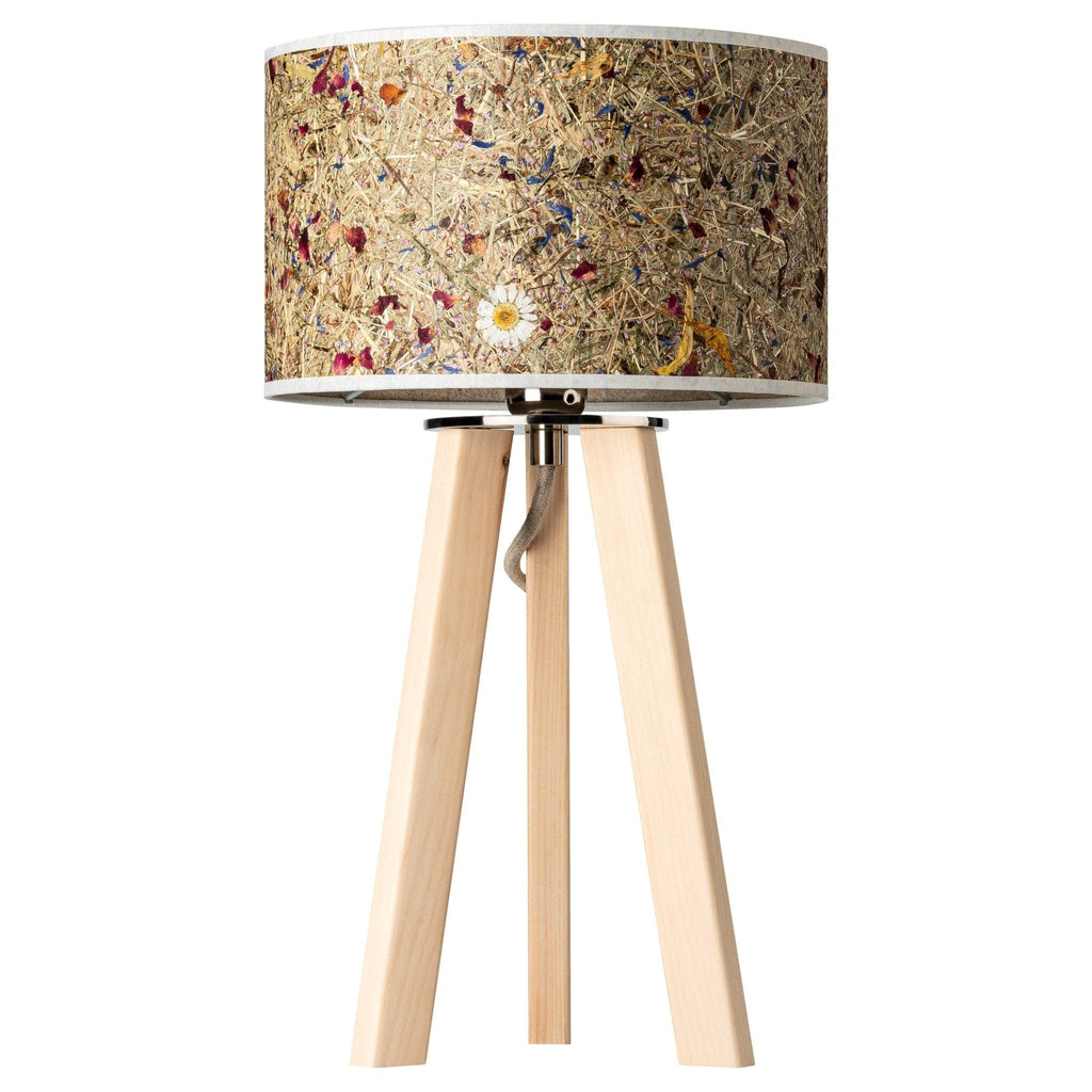 Leuchtnatur Tischleuchte Ligna Almwiese Zirbe