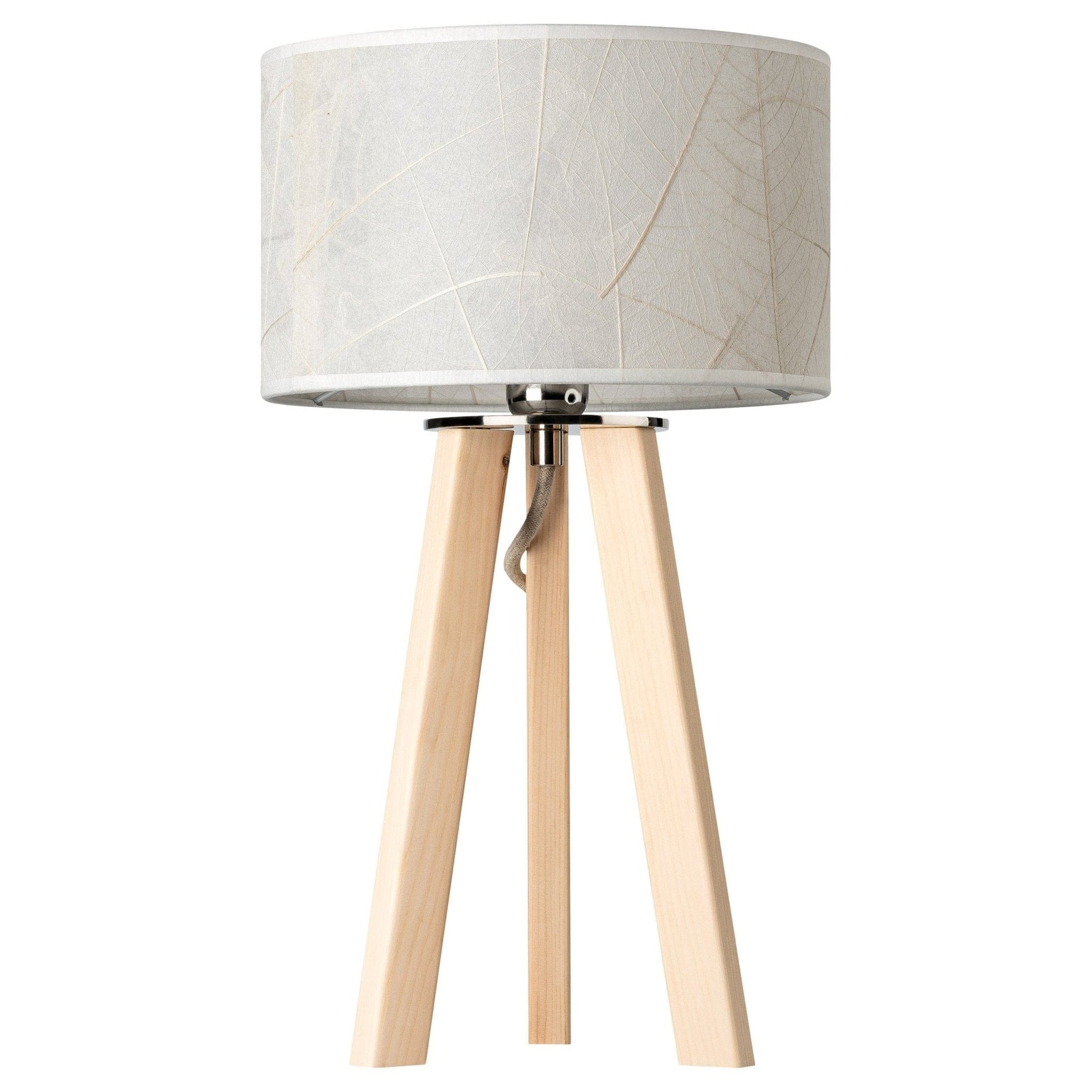 Leuchtnatur Tischleuchte Zirbe Ligna Tischleuchte Blätter