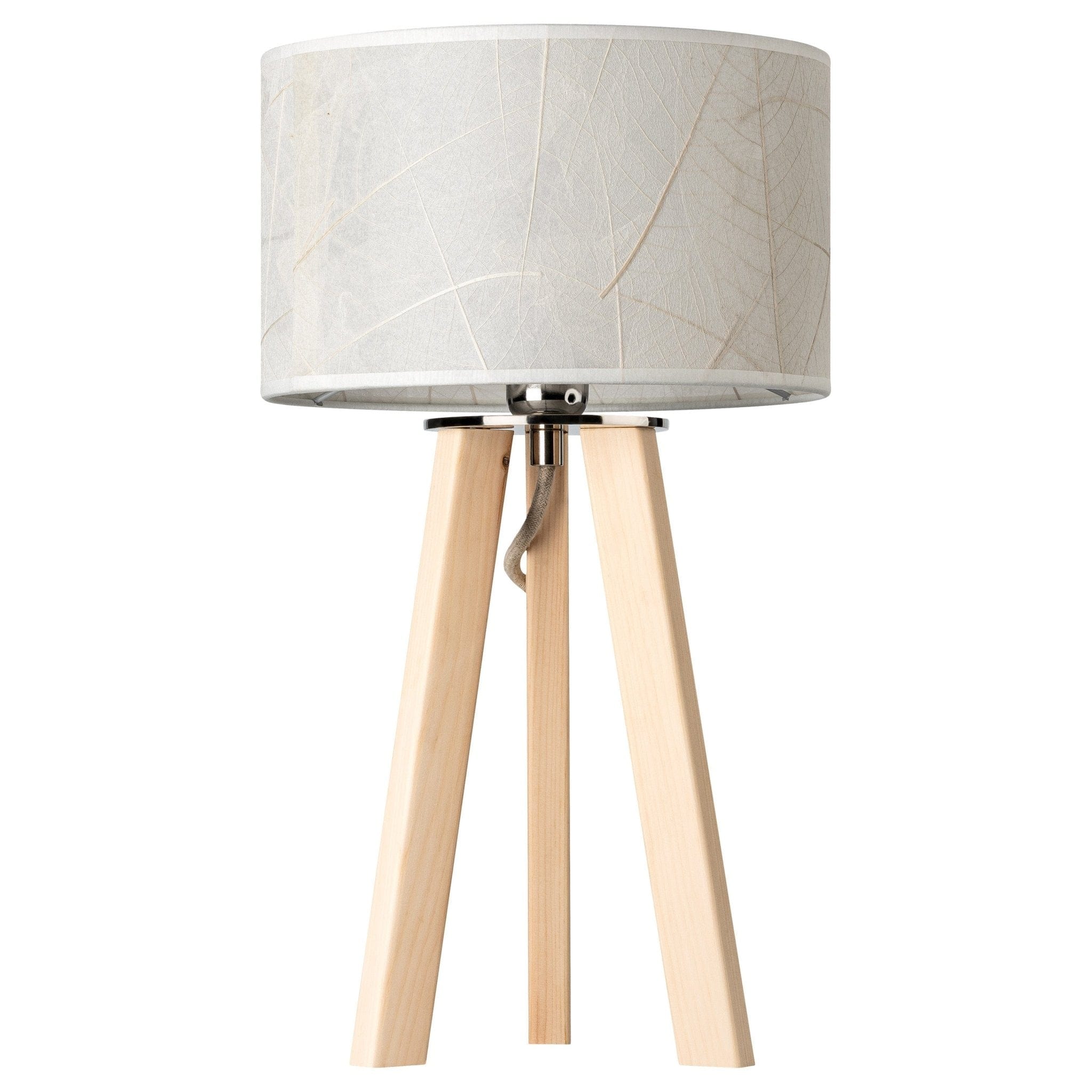 Leuchtnatur Tischleuchte Ligna Blätter Zirbe