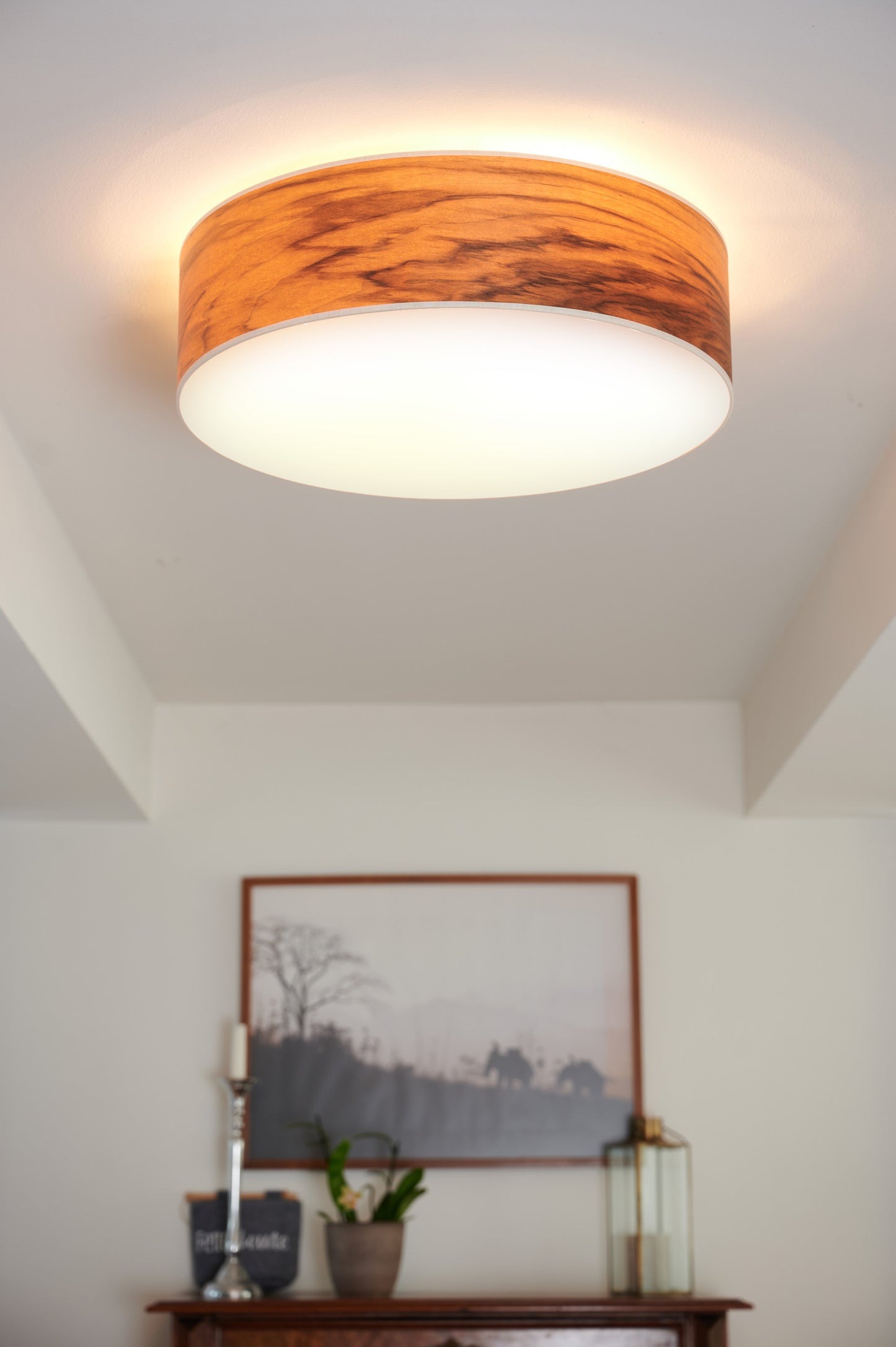 Discus 55 ceiling light European walnut