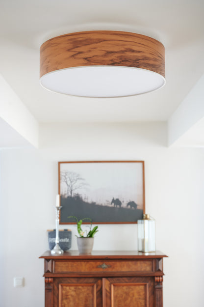 Discus 55 ceiling light European walnut