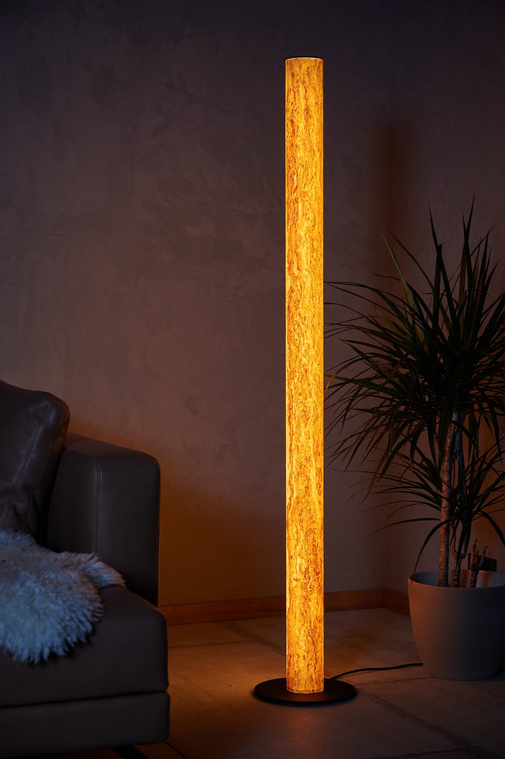 Floor on sale column lamp