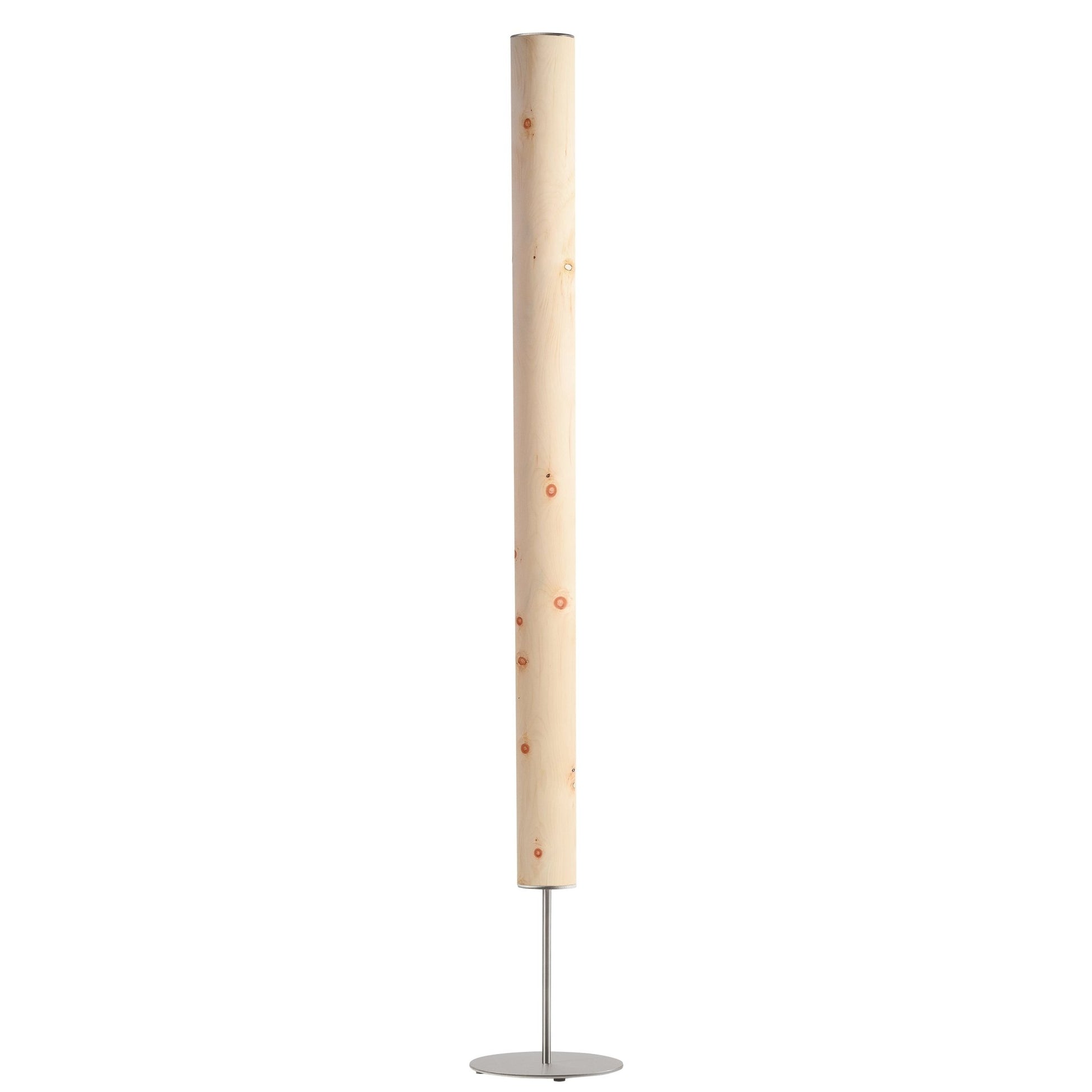 Columna Stehlampe Zirbe mit Stab - Stehleuchte - Leuchtnatur