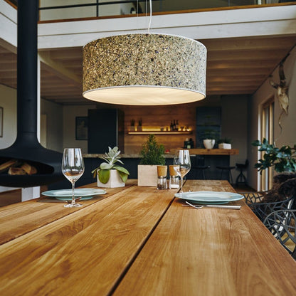 LeuchtNatur Hängeleuchte Discus Hängelampe Kornblume