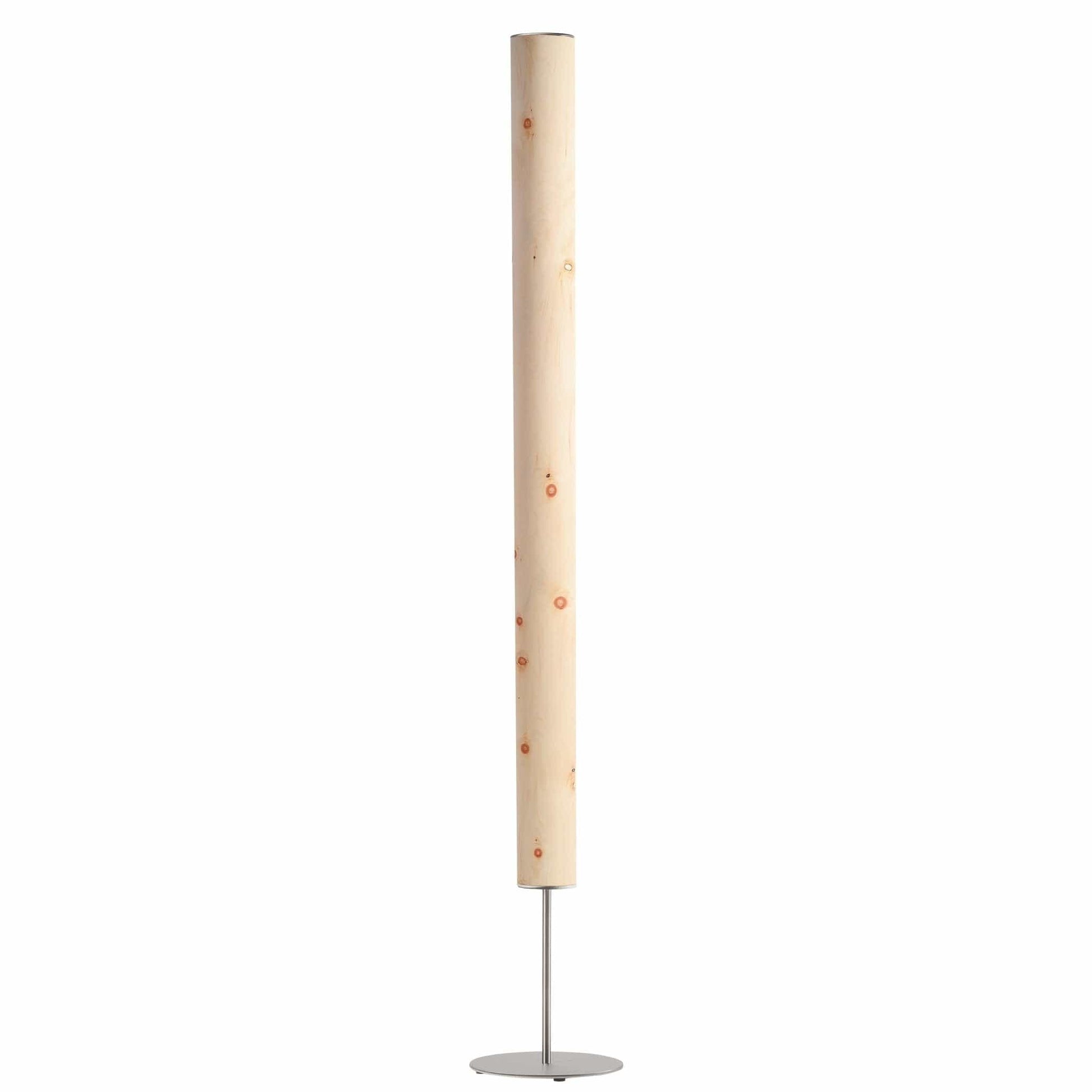 LeuchtNatur Stehleuchte Columna Stehlampe Zirbe mit Stab