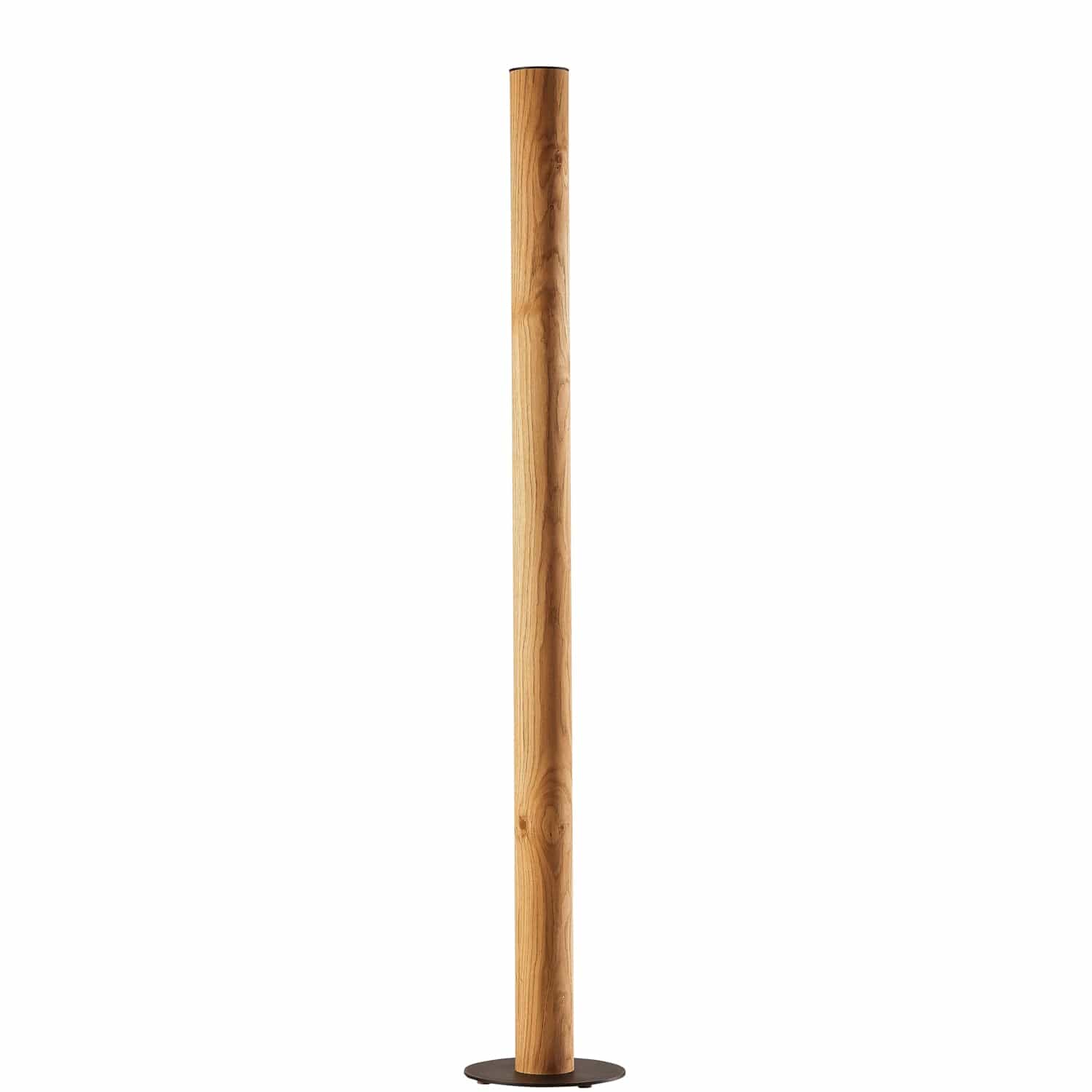 LeuchtNatur Stehleuchte Schwarz Gracia Stehlampe Eiche - ohne Stab