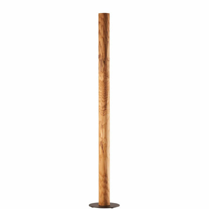 LeuchtNatur Stehleuchte Schwarz Gracia Stehlampe Olivesche Maser - ohne Stab