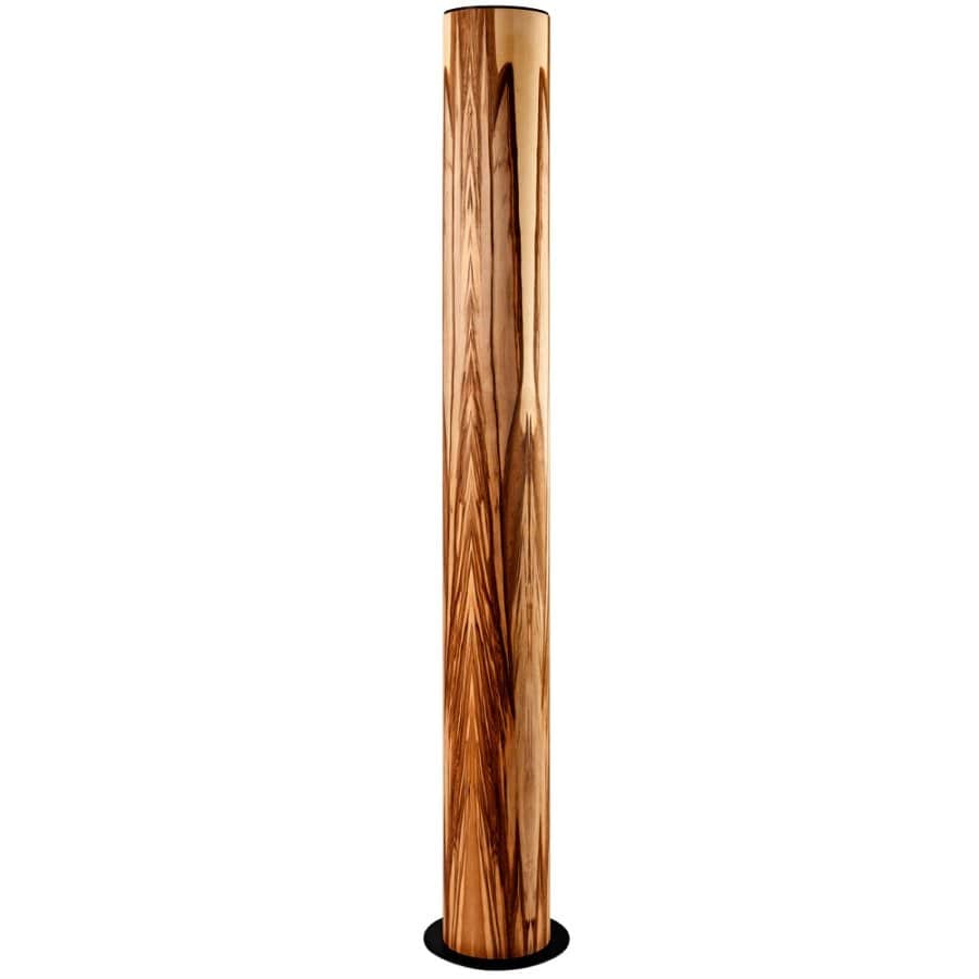 LeuchtNatur Stehleuchte Schwarz Lucerna Stehlampe Nussbaum satin