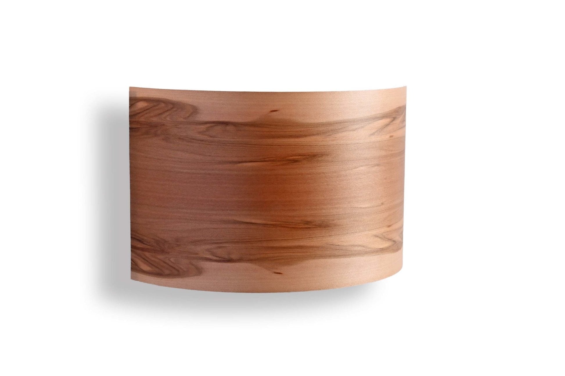 LeuchtNatur Wandleuchte Cortex Wandleuchte Nussbaum satin