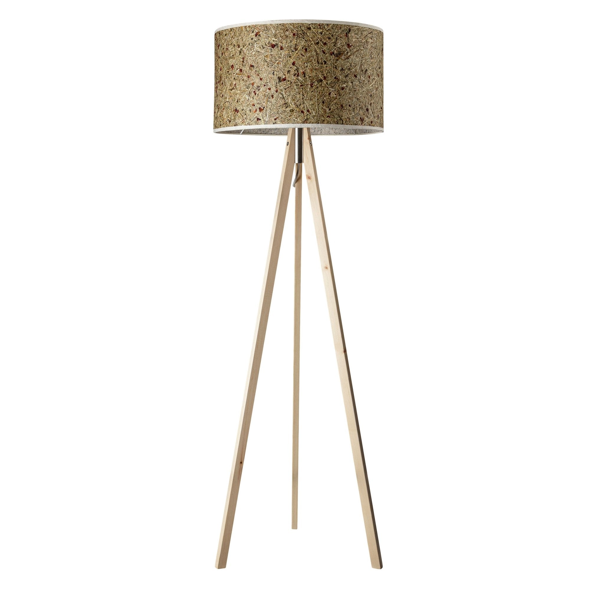 Rose gold tripod floor hot sale lamp